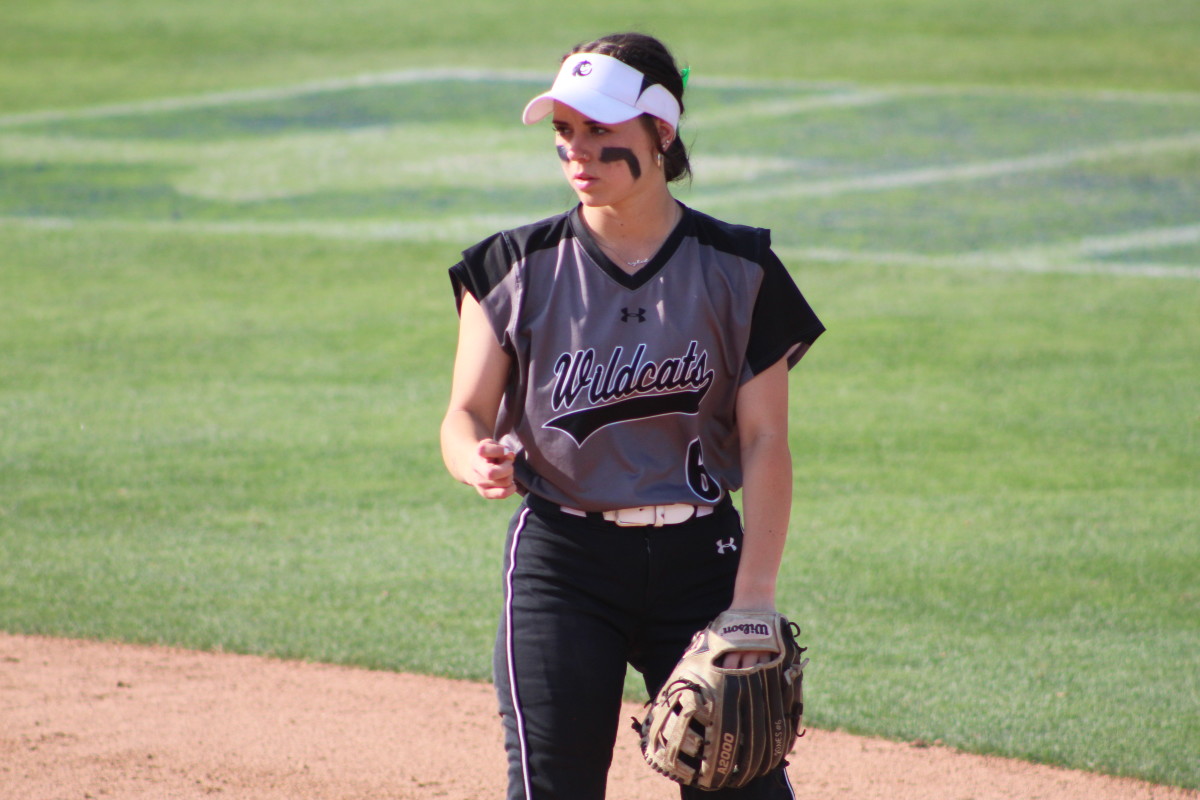Kaylynn Jones set multiple school records in her first year playing for Guyer in 2023.
